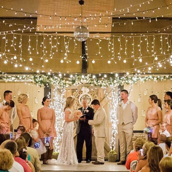 rustic and chic wedding barn decorating ideas