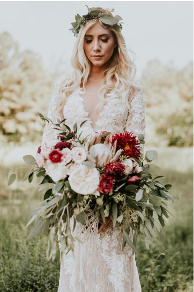 Moody Bouquets, Boutonnieres & Centerpieces - Ocoee River Barn