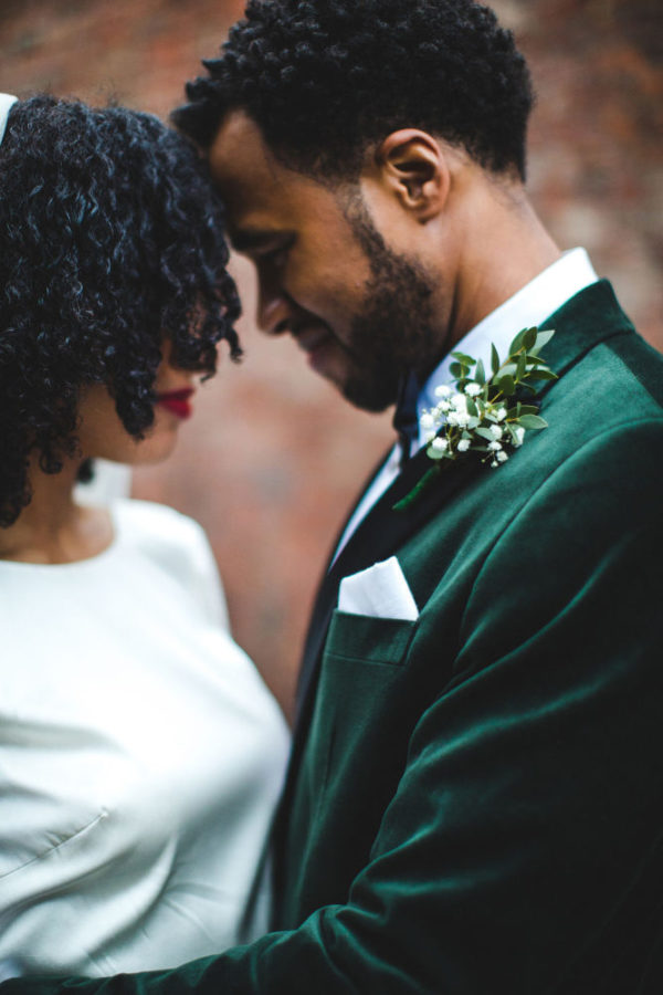velvet wedding tux